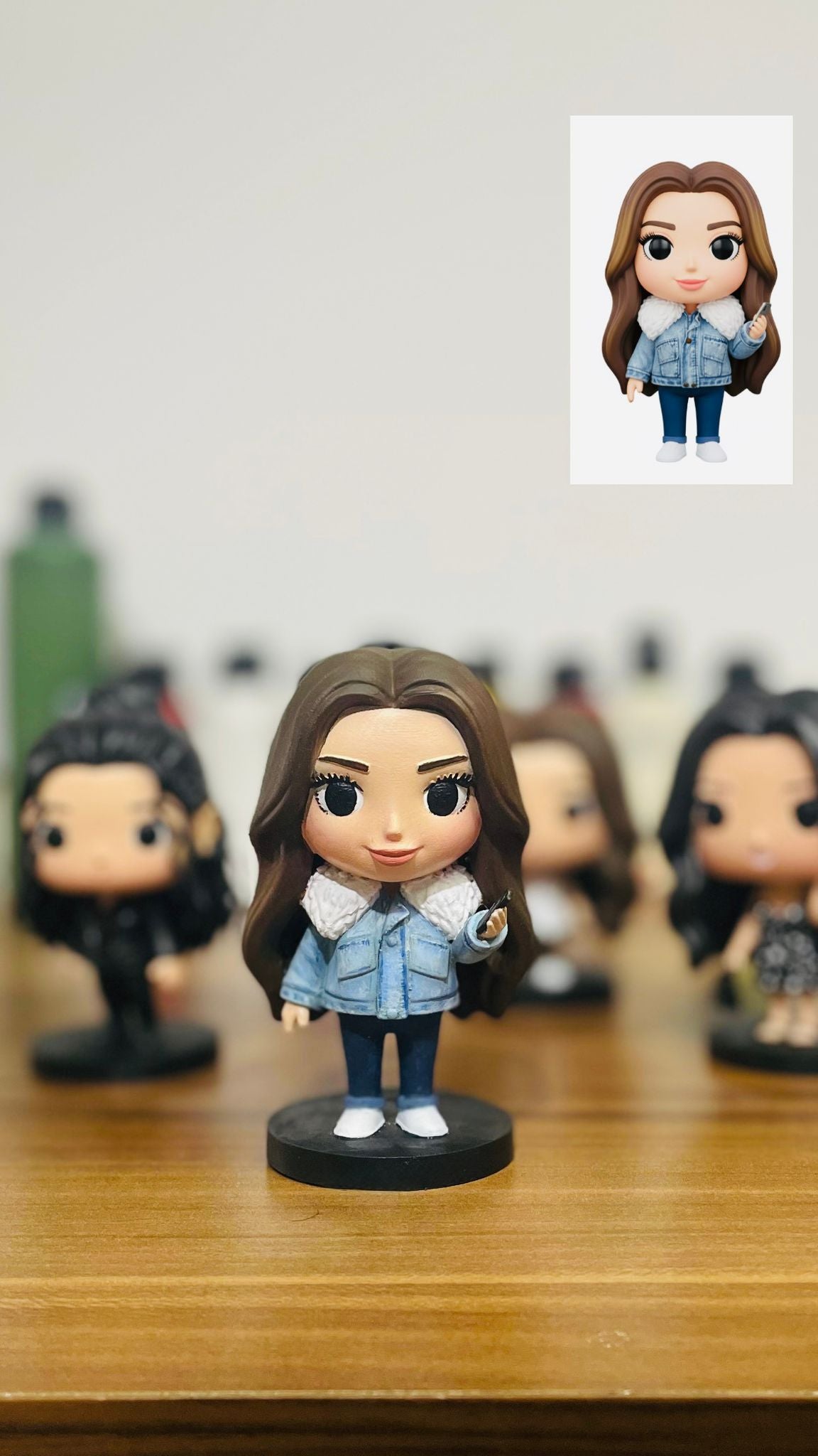 Kişiye Özel 3D Chibi Karakter Figürü (Fotoğraftan Tasarım)