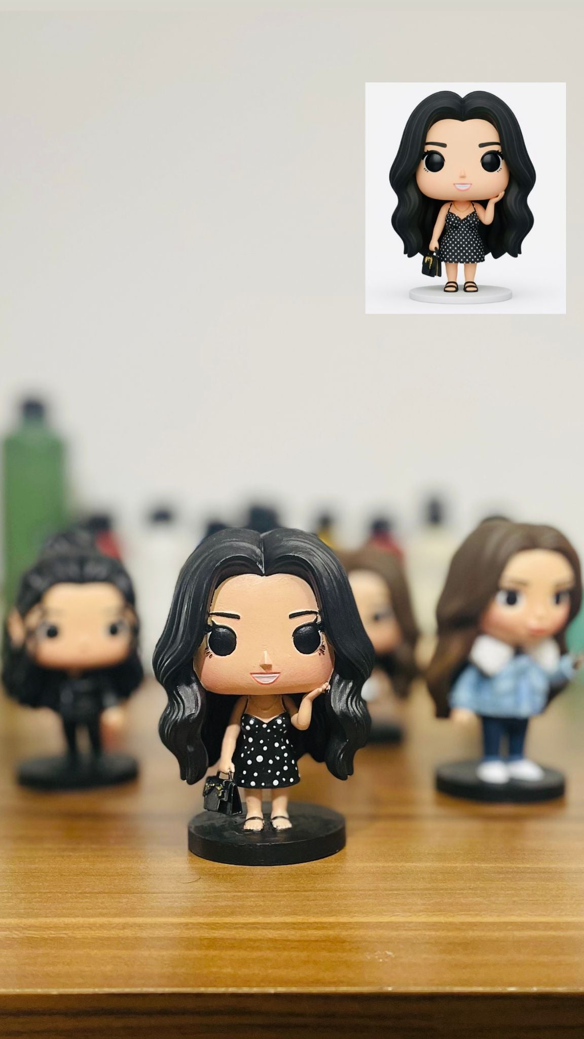 Kişiye Özel 3D Chibi Karakter Figürü (Fotoğraftan Tasarım)