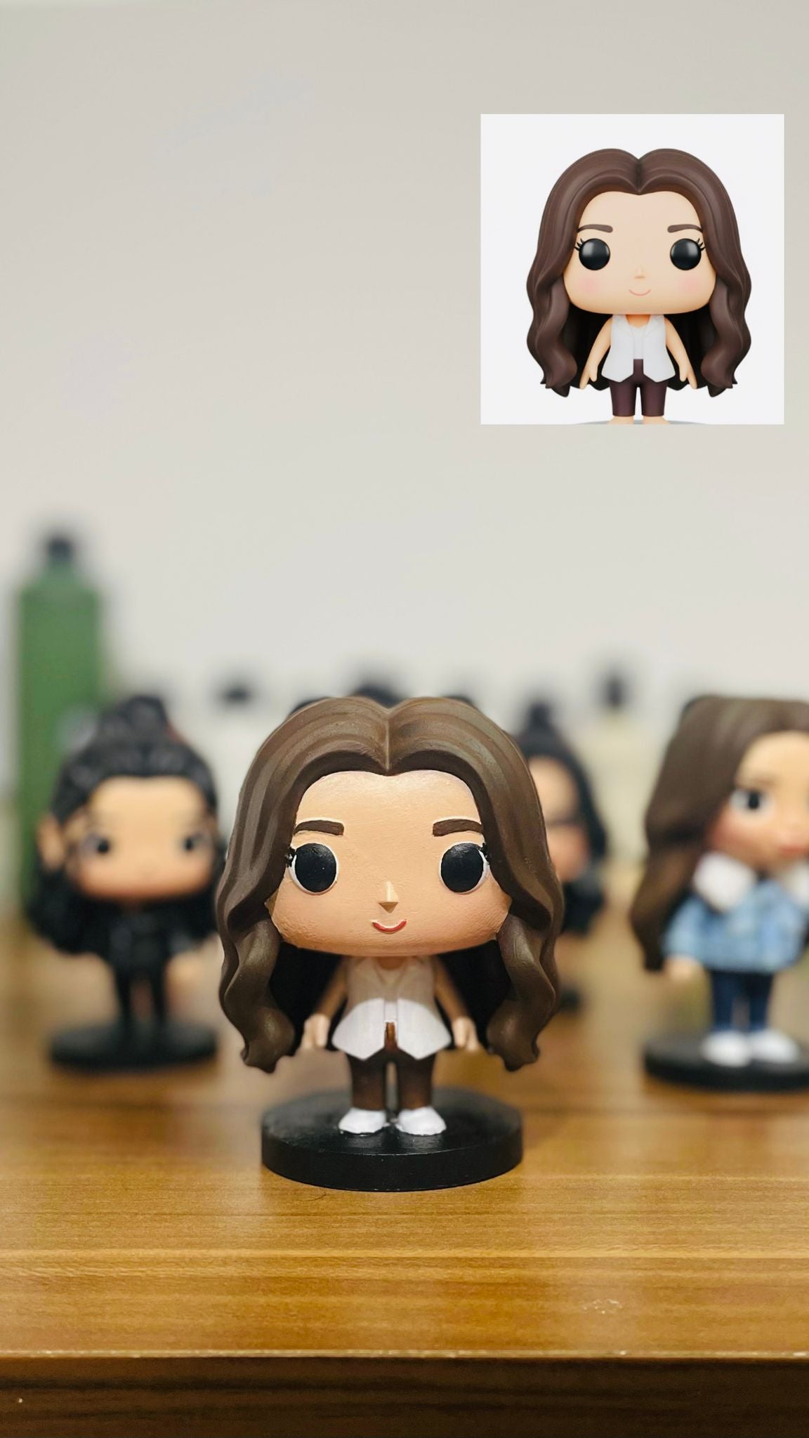 Kişiye Özel 3D Chibi Karakter Figürü (Fotoğraftan Tasarım)