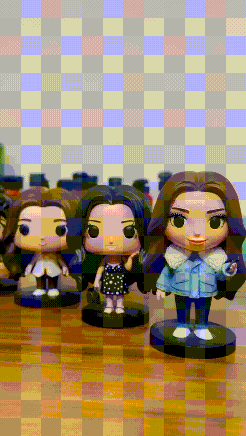 Kişiye Özel 3D Chibi Karakter Figürü (Fotoğraftan Tasarım)